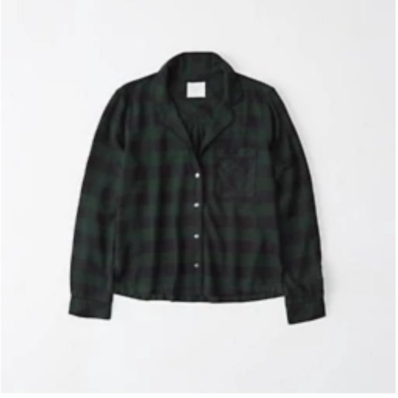 A&F Flannel PJ Set - Picture 3 of 8